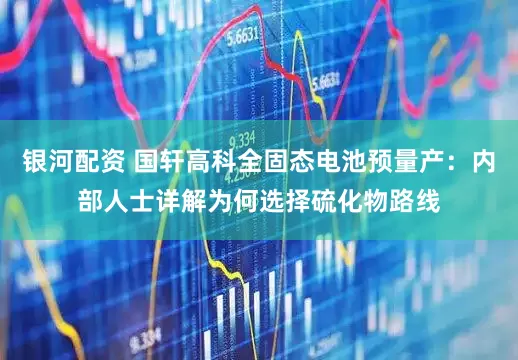 银河配资 国轩高科全固态电池预量产：内部人士详解为何选择硫化物路线