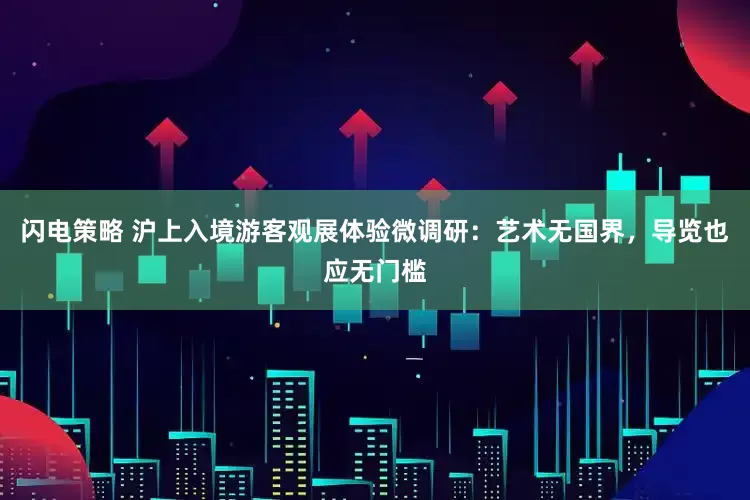 闪电策略 沪上入境游客观展体验微调研：艺术无国界，导览也应无门槛